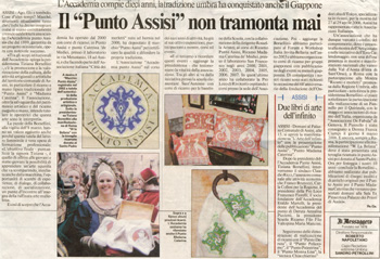 Il Punto Assisi non tramonta mai